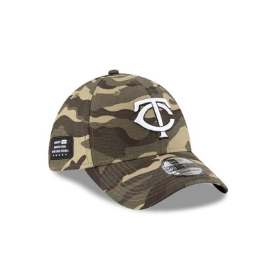 Minnesota Twins Gorra | New Era MLB Armed Forces Weekend 39thirty Stretch Fit Cap Mexico - Verdes